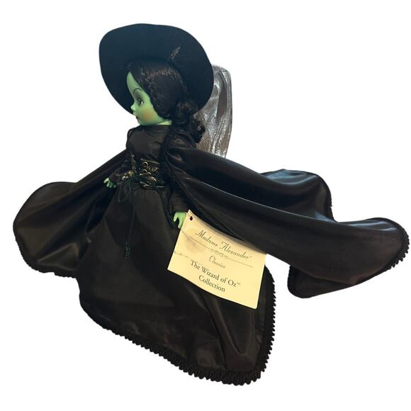 NEW 1999 Collectible Madame Alexander Wicked Witch West Wizard Oz Doll Elphaba - Picture 3 of 11